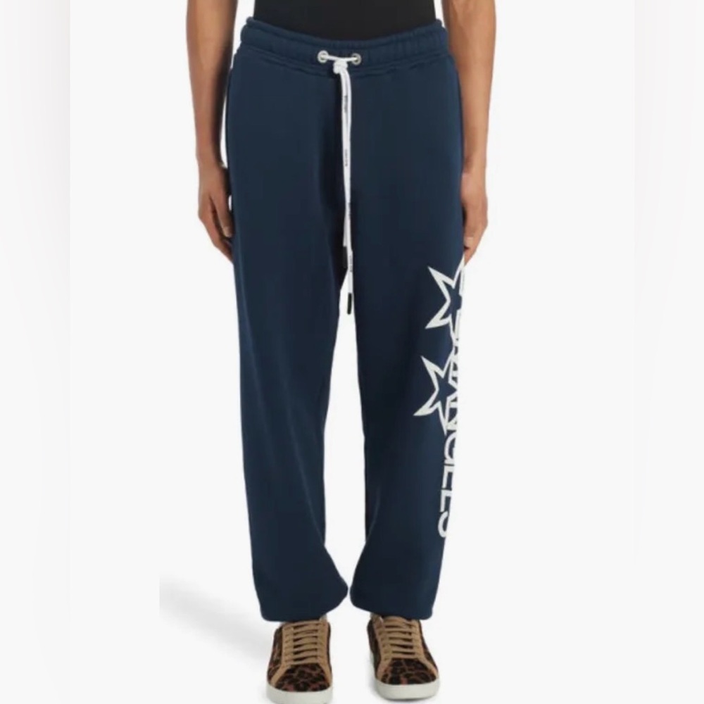 Palm Angels Racing Star Sweatpants - Picture 2 of 15